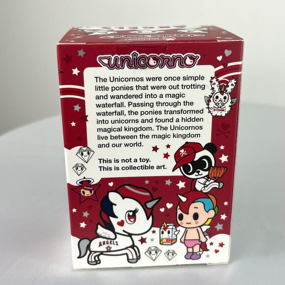 Tokidoki x MLB Los Angeles Anaheim Angels Unicorno Baseball Exclusive New in Box - Picture 3 of 4